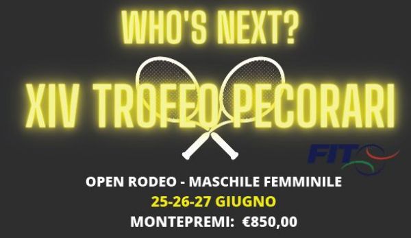 pecorari open 2021